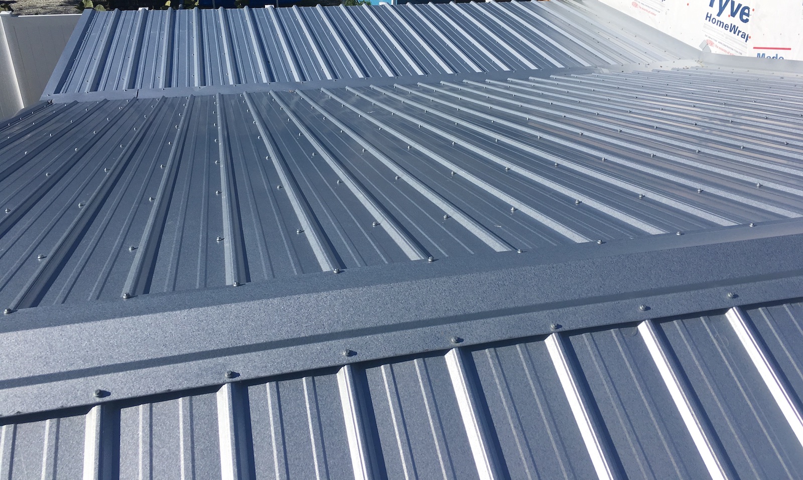 commercial metal roof application Jacksonville