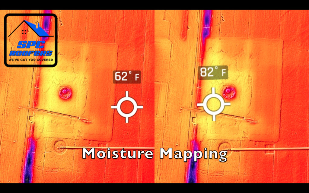 Moisture Mapping Commercial Roof