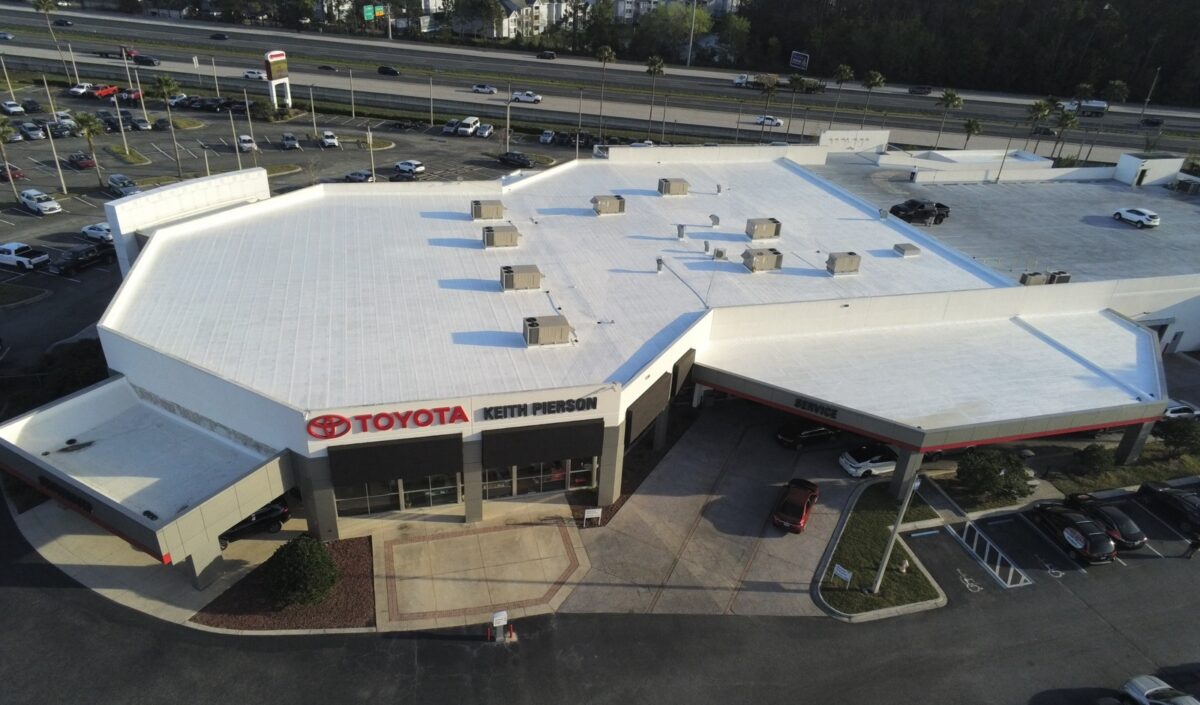 Keith Pierson Toyota Roof Replacement - Orange Park Job Highlight