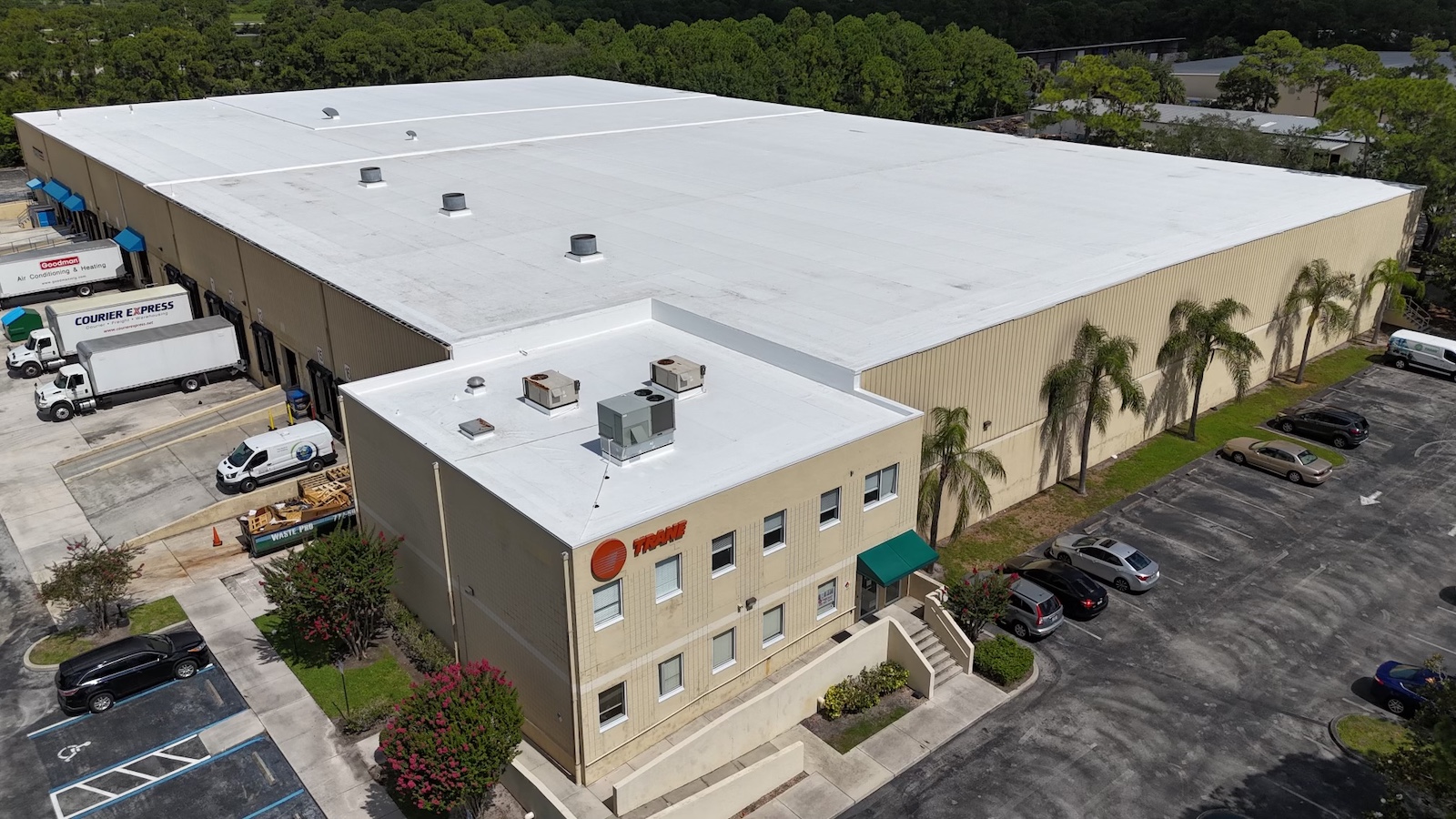 Warehouse TPO Roof Replacement Warehouse TPO Roof Replacement in Jacksonville FL