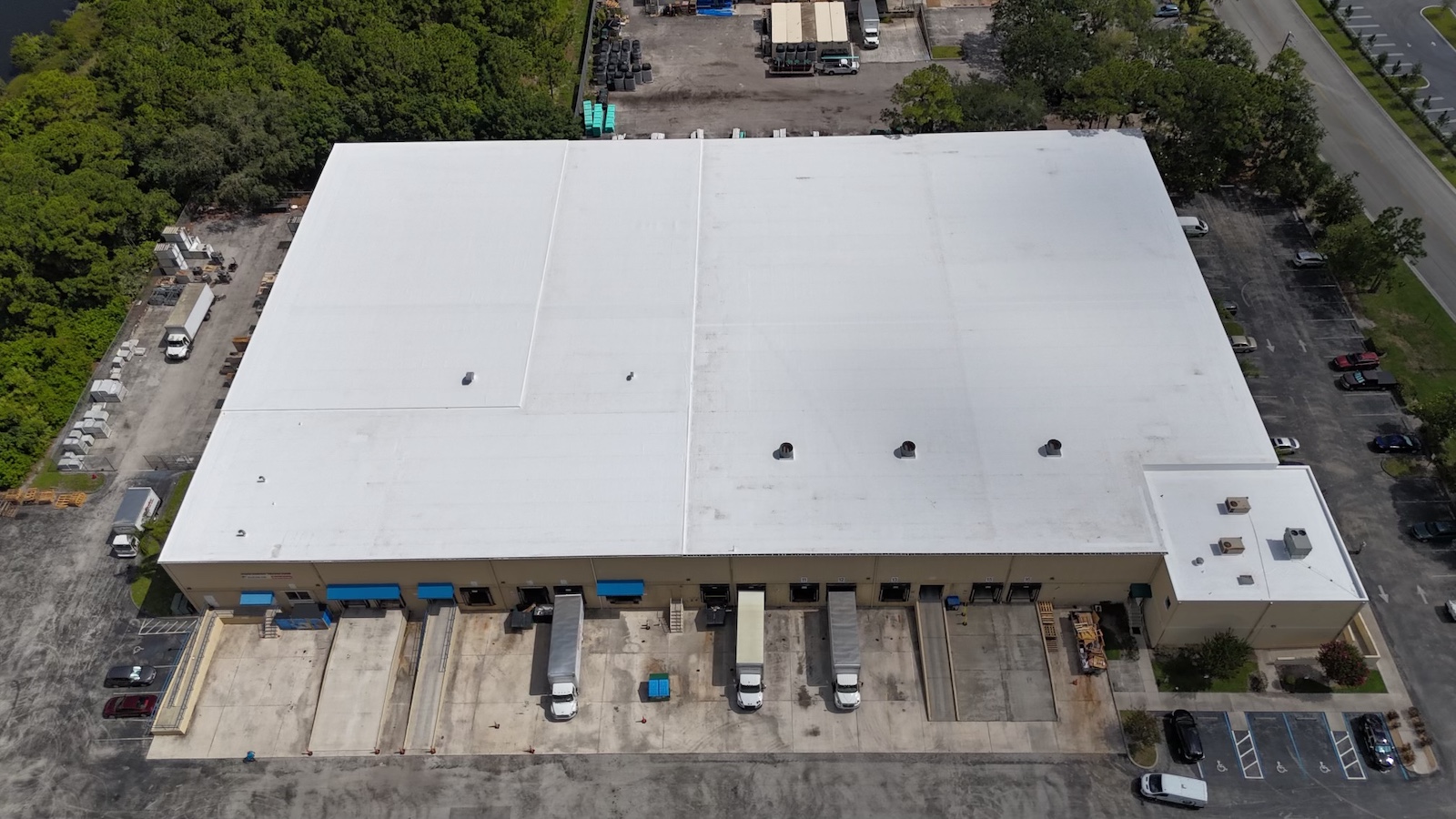 warehouse reroof project